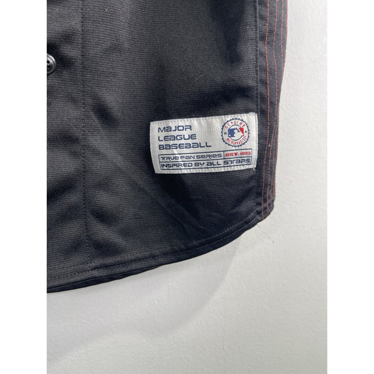 Brandon Webb Diamondbacks #17 MLB D-Backs Black Jersey Youth Sz S 6-7