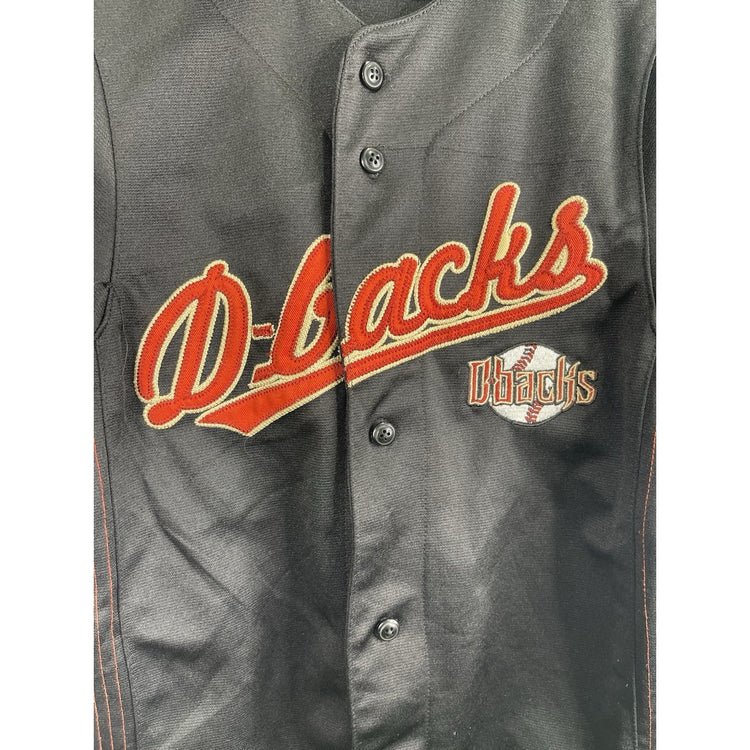 Brandon Webb Diamondbacks #17 MLB D-Backs Black Jersey Youth Sz S 6-7