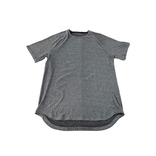 Mens Lululemon Heathered Gray Athletic Performance T-Shirt Size XL