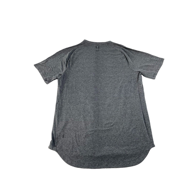 Mens Lululemon Heathered Gray Athletic Performance T-Shirt Size XL
