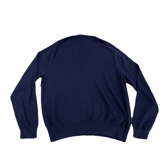 Mens Polo Ralph Lauren Size XL Navy Blue V Neck Sweater
