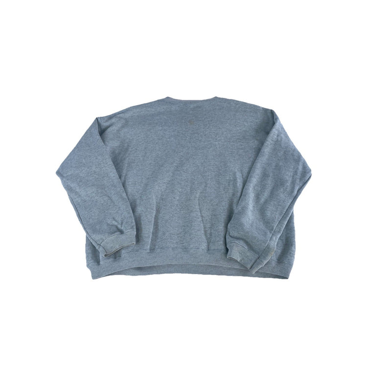 Vintage Pannill Paris University Gray Graphic Crewneck Sweatshirt Size Xl