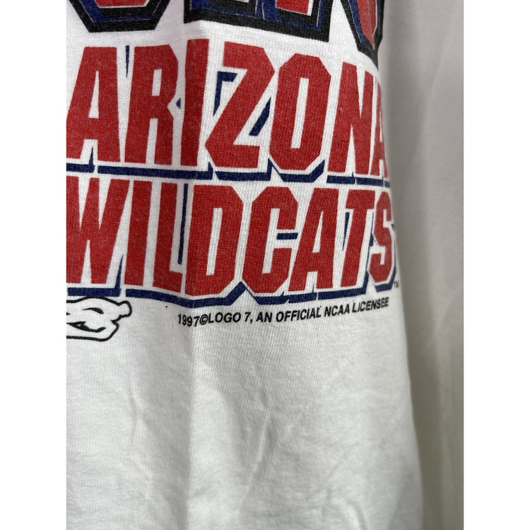 1997 Arizona Wildcats Final four T-shirt Size L