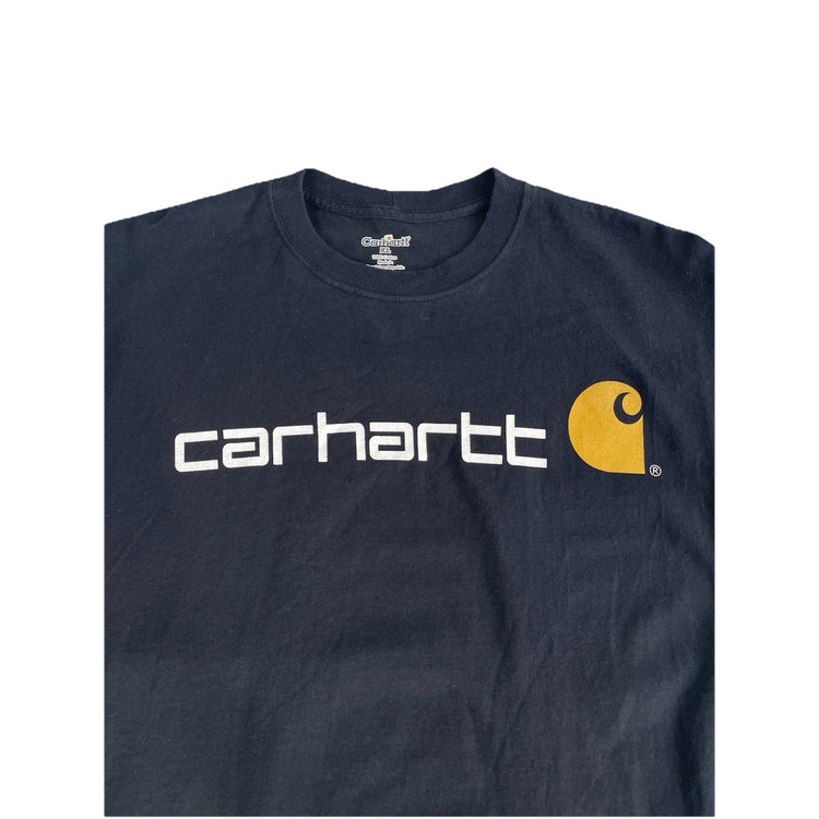 Mens Carhartt Black Short Sleeve T Shirt Size XL