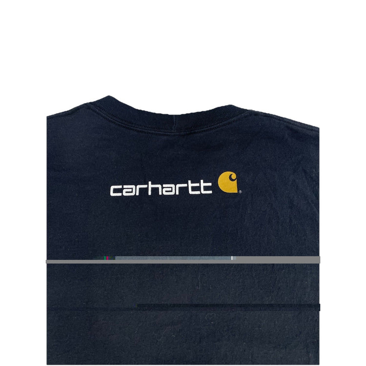 Mens Carhartt Black Short Sleeve T Shirt Size XL