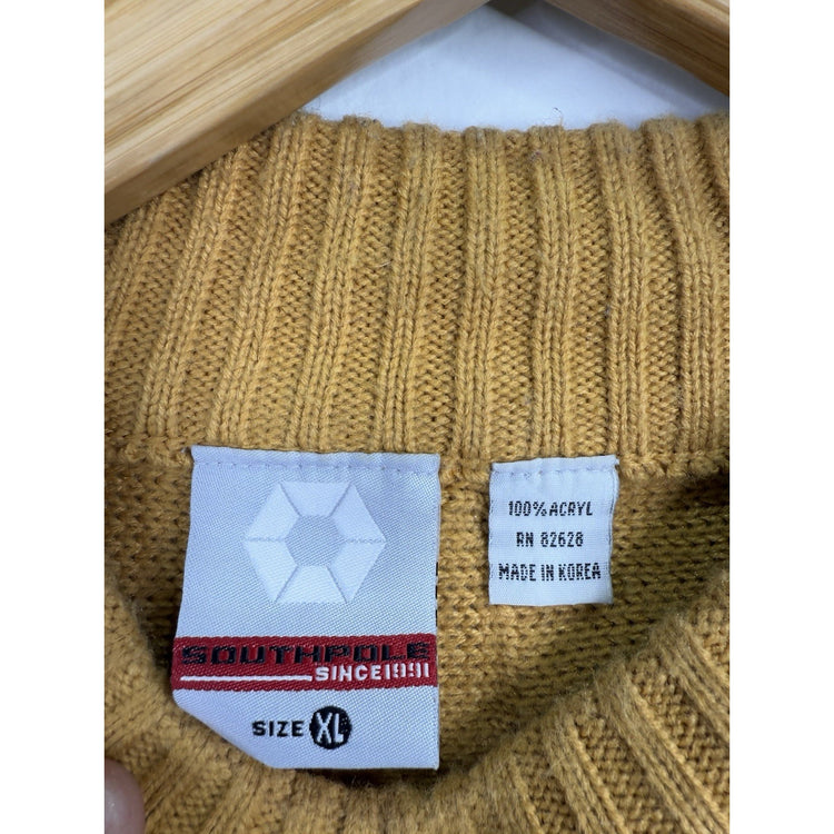 Mens Southpole 3d Knit Sweater Size Xl