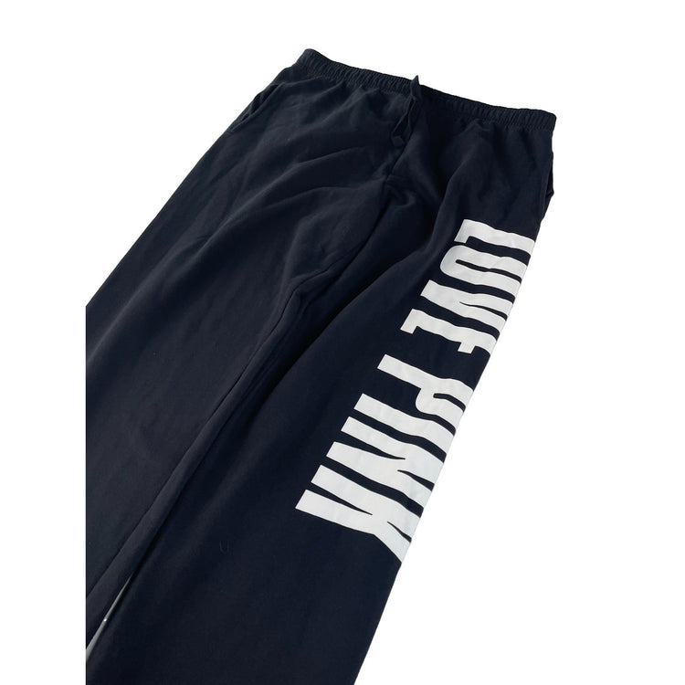 Women’s PINK Victorias Secret Black Sweatpants Size Large