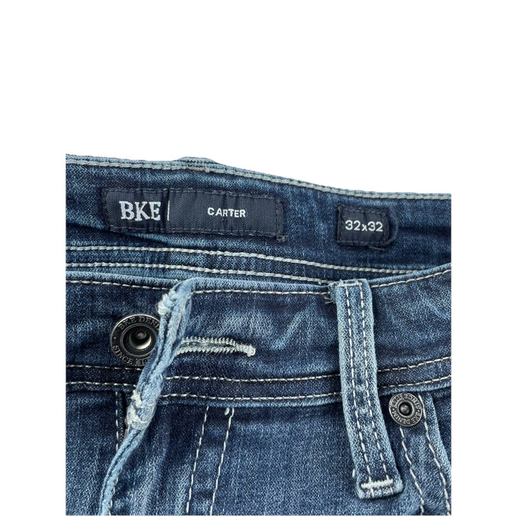 Mens BKE CLASSIC RELAXED BOOTCUT DENIM JEANS Size 32
