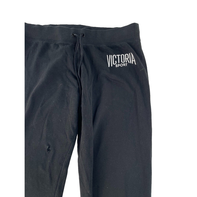 Womens Victoria Sport Black Sweatpants Size Medium
