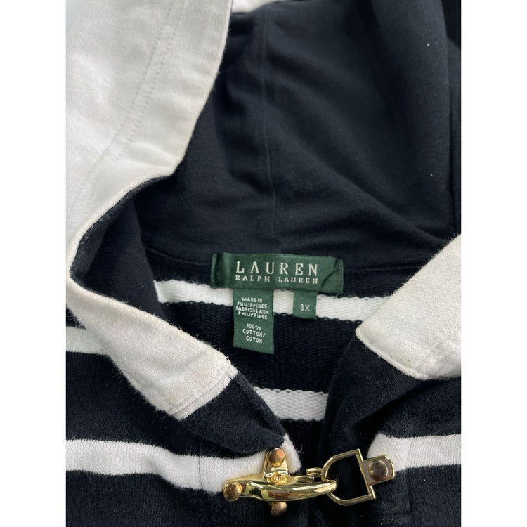 Womens Lauren Ralph Lauren Size 3XL Black & White Sweater