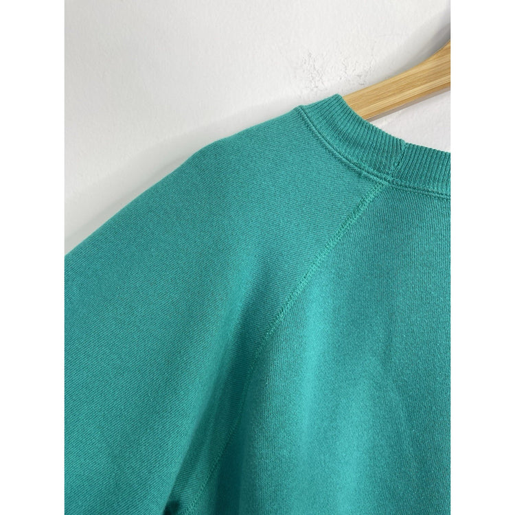 Men’s Vintage Turquoise Guess Jeans Pullover Sweater Sz L/XL