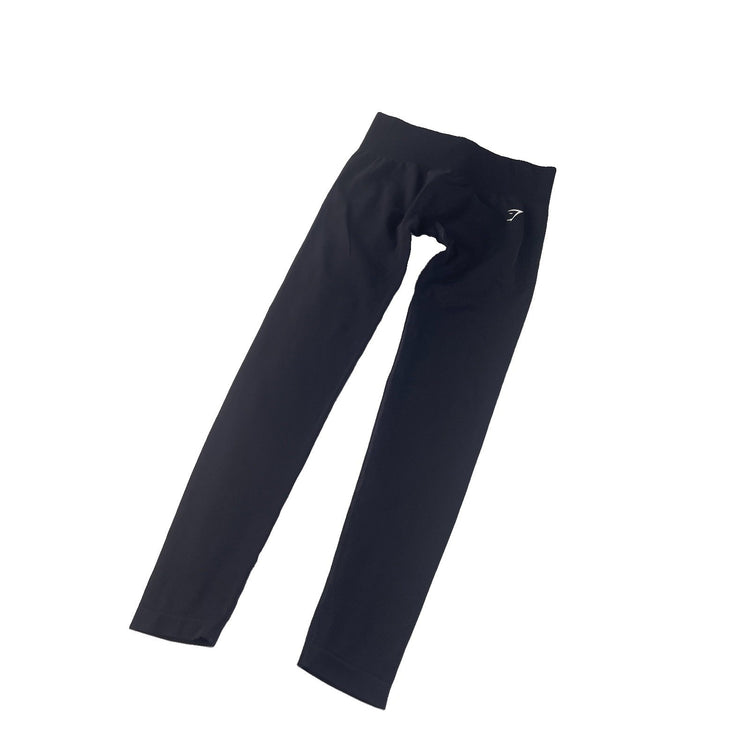 Womens Gymshark Seamless Black High Waisted Leggings Size Small