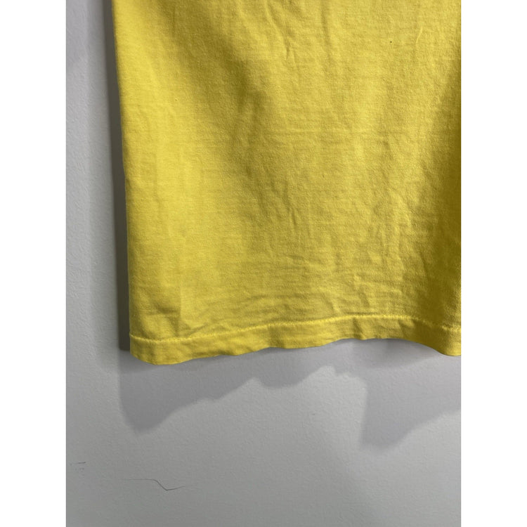 Men’s Vintage Carnival Cruise Yellow Ship Sailing T Shirt Sz L