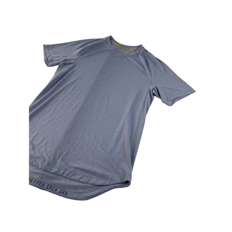 Men's Lululemon Athletica Heathered Blue Performance T-Shirt Size L