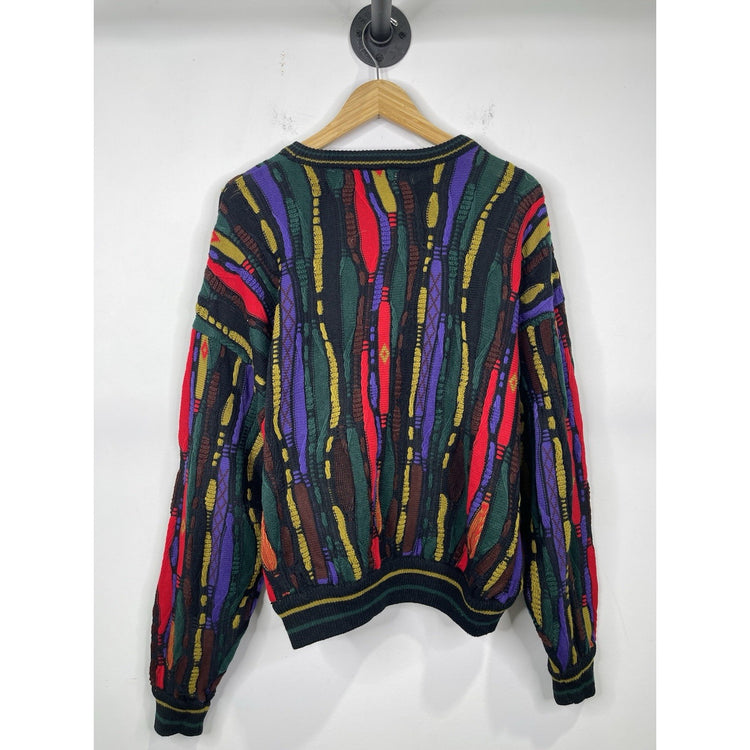 Vintage Men’s Premium 3D Knitted Crosby Sweater Size Large