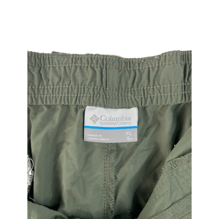 Mens Columbia PFG Green Shorts Size XL