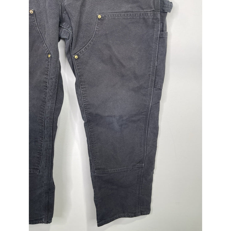 Vintage Carhartt Black Double Knee Carpenter Pants 32x30