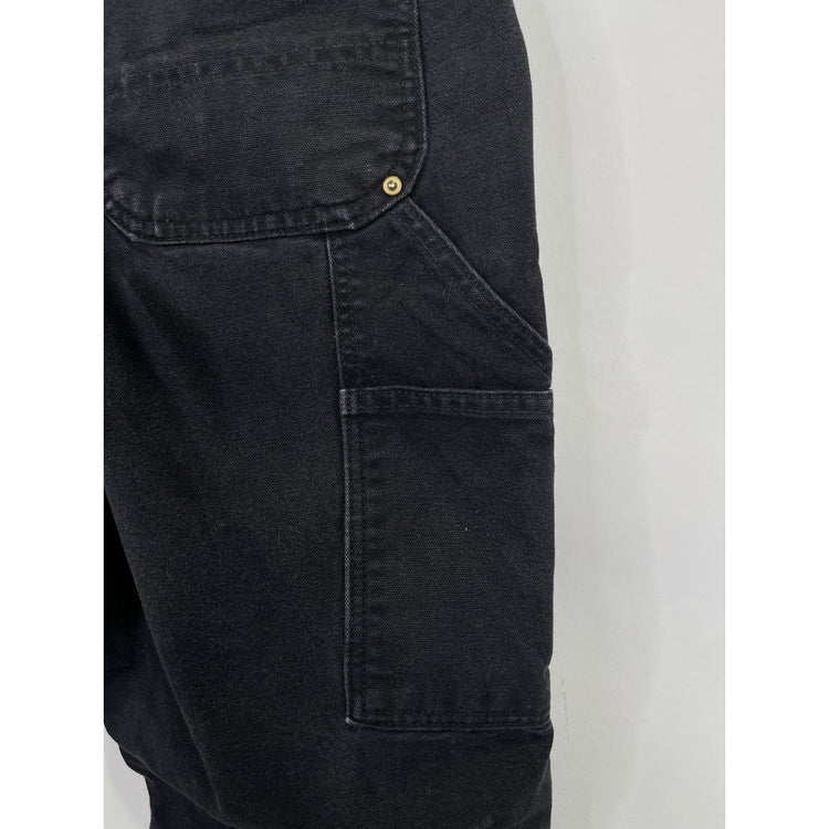 Vintage Carhartt Black Double Knee Carpenter Pants 32x30