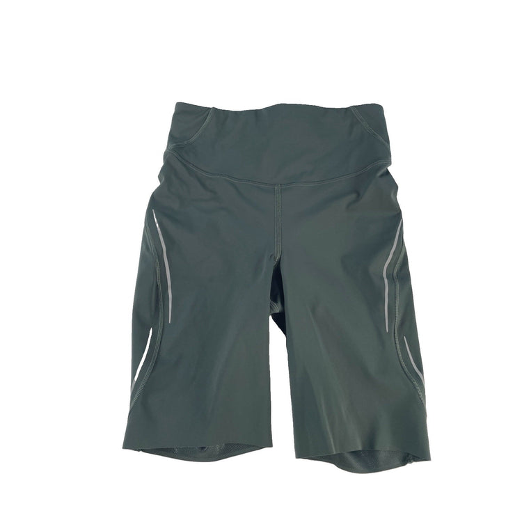 Womens Lululemon Sage Green Nulux Fast and Free Pockets Shorts Size 4