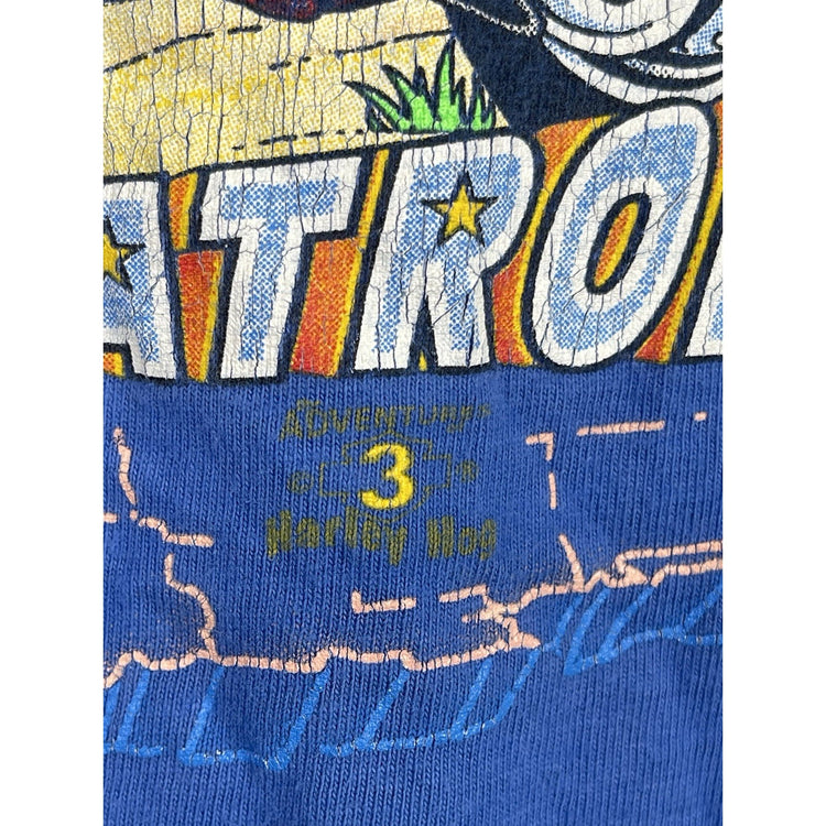Men’s VTG Harley Davidson 1986 Harley Hog Official Beach Patrol Rare Sz M/L