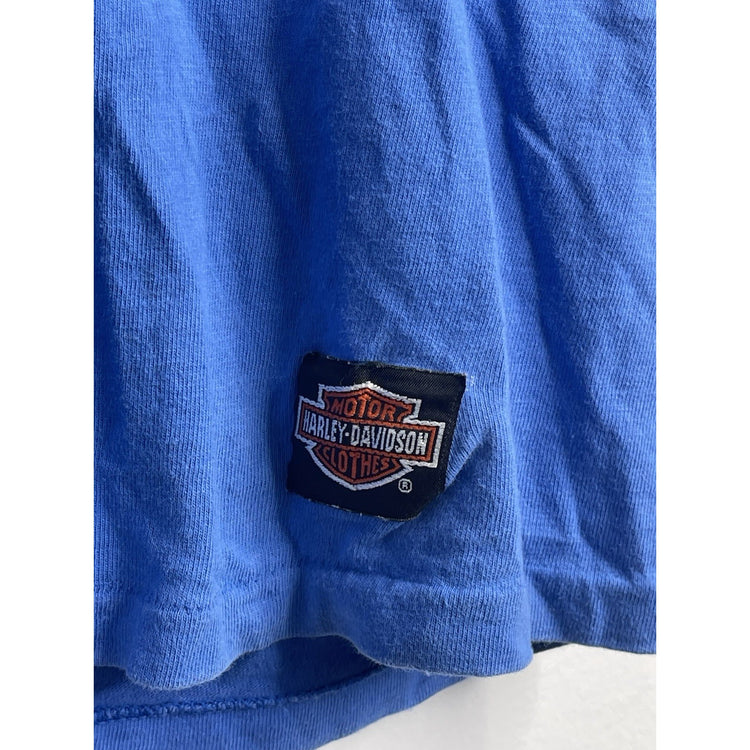 Men’s VTG Harley Davidson 1986 Harley Hog Official Beach Patrol Rare Sz M/L