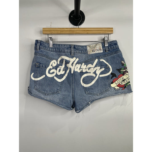 Ed Hardy Women’s Shorts Size L