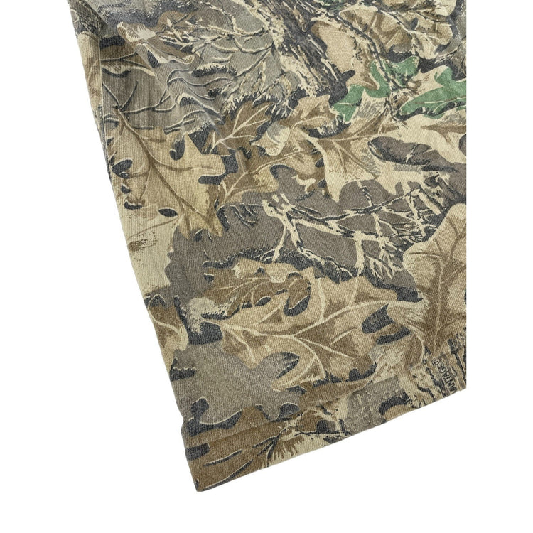 Mens Wrangler ‘Lazy R&B Ranch’ Camo Print T Shirt Size 2XL