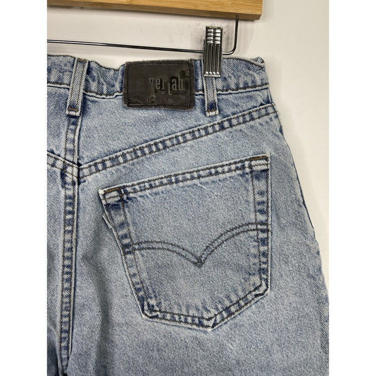 Men’s Light Wash Blue Silver Tab Loose Levi Denim Shorts 31x11