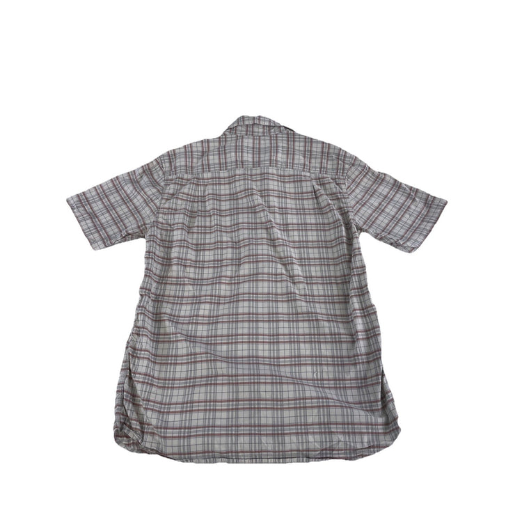 Mens Carhartt Classic Multicolor Plaid Button-Up Shirt Size M