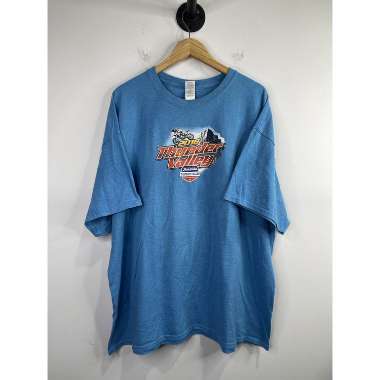 Men’s Double Sided Graphic 2018 Thunder Valley Motorcross Champ T Shirt Sz 3XL