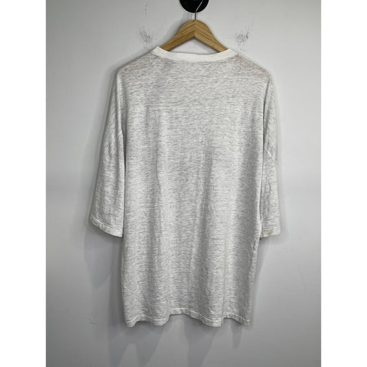 Men’s Vintage Gray Lightweight Club Wear Short Sleeve T Shirt Sz XL