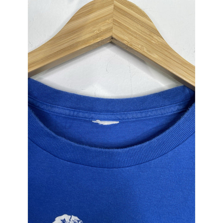 Men’s The North Face Blue K2RM Karakoram Graphic Short Sleeve T-Shirt Sz XL