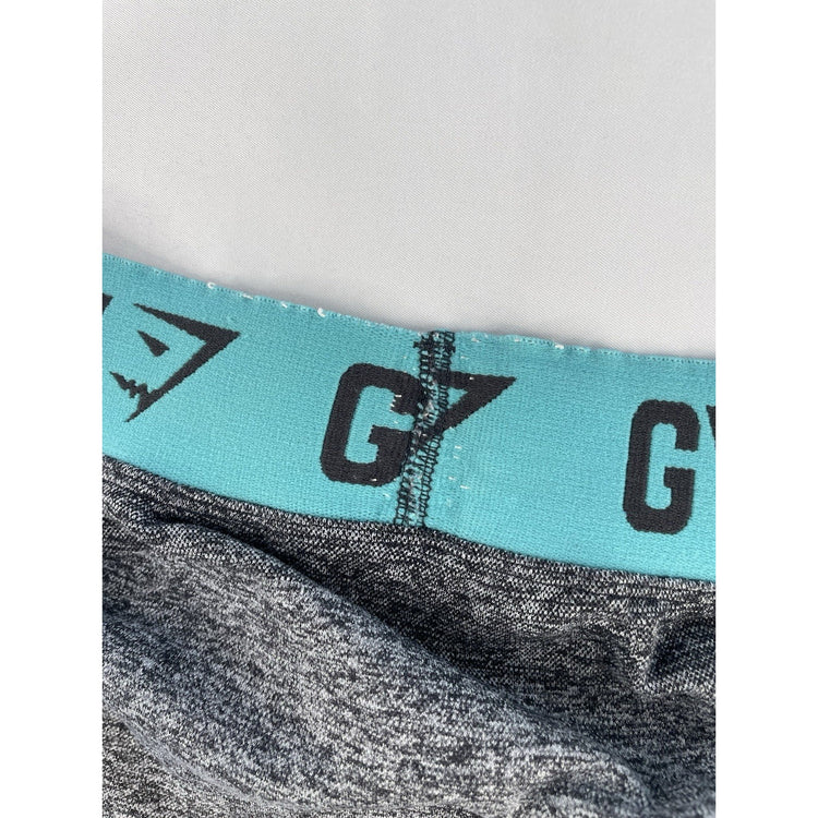 Womens Gymshark Heather Gray Low Waisted Leggings Size XS