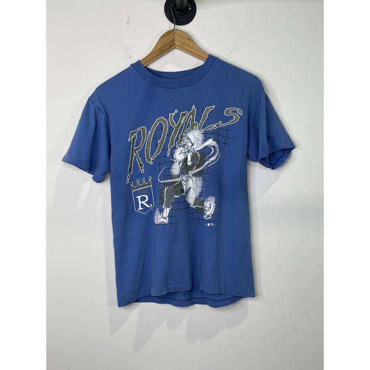 Vintage 1993 Men’s Royals KCR MLB blue T Shirt
