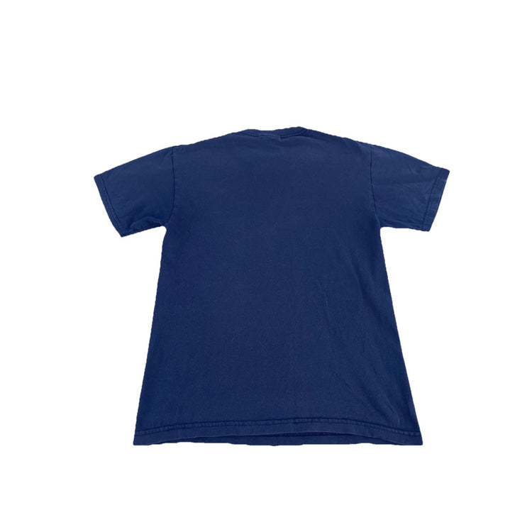Mens Vintage Jerzees Texas A&M University Navy Blue Tee Size S