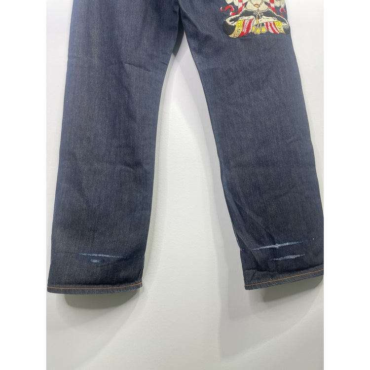 Christian Audigier Y2k Jeans Mens 34x32