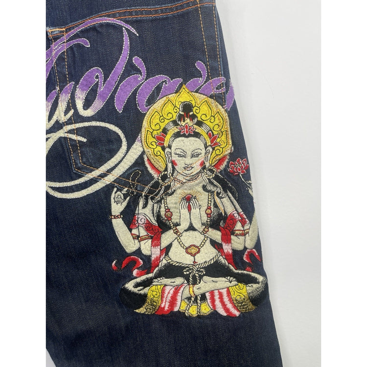 Christian Audigier Y2k Jeans Mens 34x32