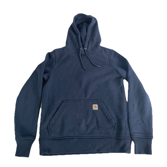 Mens Carhartt Relaxed Fit Mid weight Pullover Hoodie Slate Blue Size XS