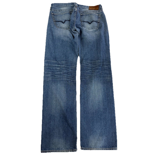 Mens Guess Rebel Straight-leg Jeans Size 32