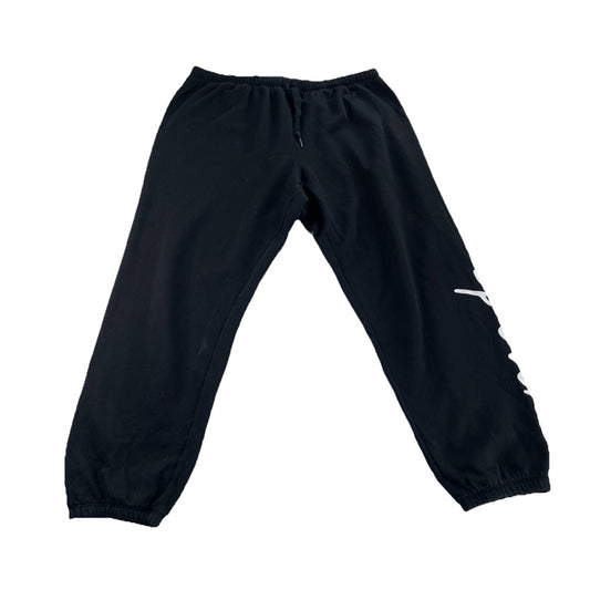 Womens Victoria’s Secret PINK Black Sweatpants XL