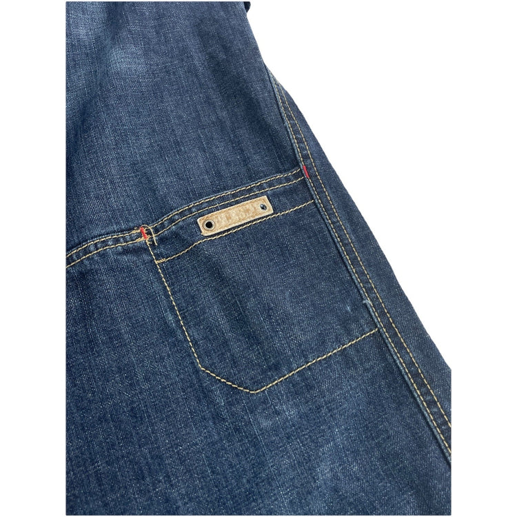 Men’s Vintage Pepe Jeans London Double Knee Baggy Carpenter Jeans Size 32