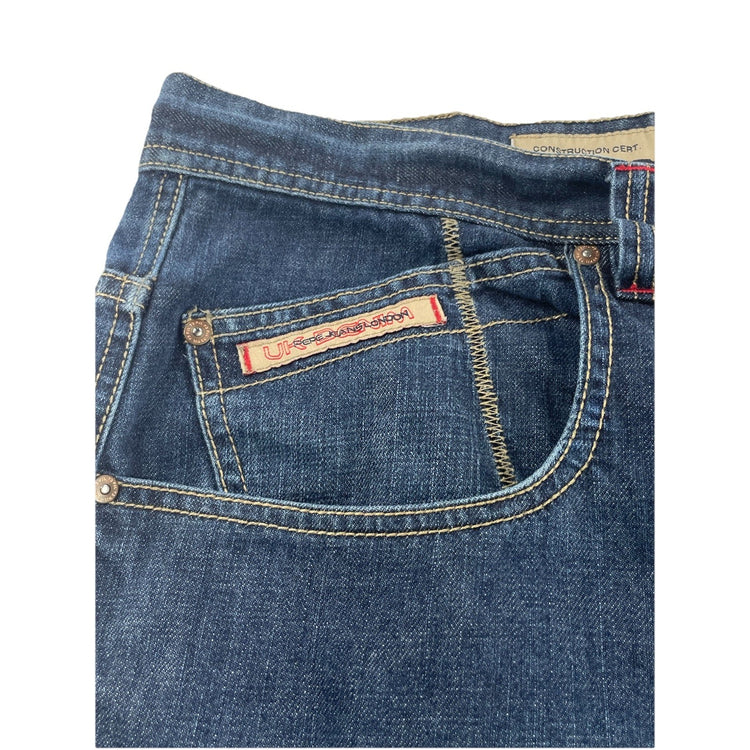 Men’s Vintage Pepe Jeans London Double Knee Baggy Carpenter Jeans Size 32