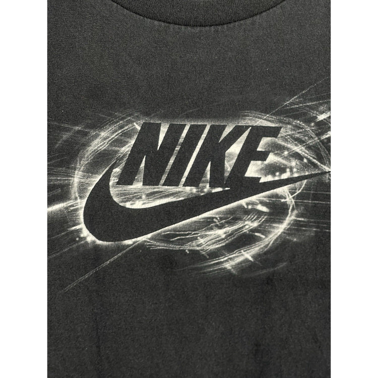 Men’s Nike “Go Like Hell” Black Big Logo Casual Short Sleeve T Shirt Size Large