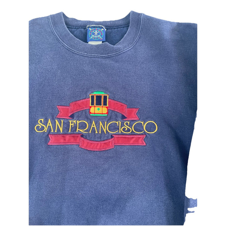 Men’s Vintage 90s Oarsman 913 San Francisco Sweatshirt  Size M