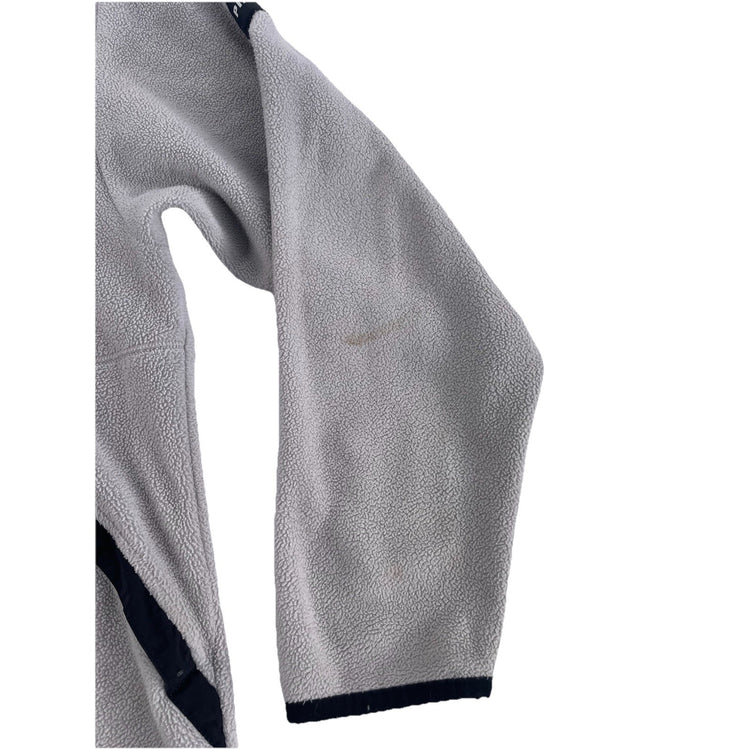 Womens Victoria’s Secret PINK Grey Fleece Zip Up Jacket size Large