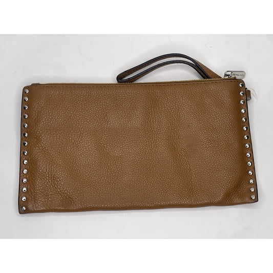 Michael Kors Brown Wristlet Wallet