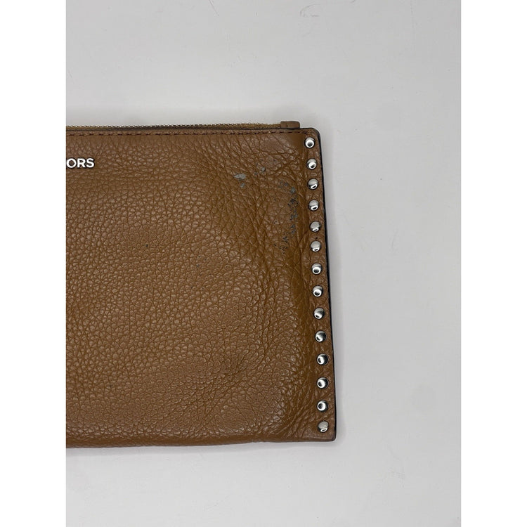 Michael Kors Brown Wristlet Wallet