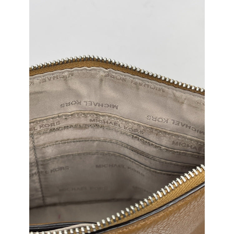 Michael Kors Brown Wristlet Wallet