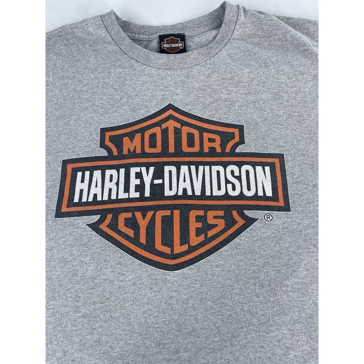 Mens Harley Davidson Las Vegas Gray T Shirt Size XL