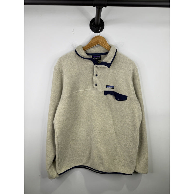 Mens Patagonia Snap Button Fleece Size Xl